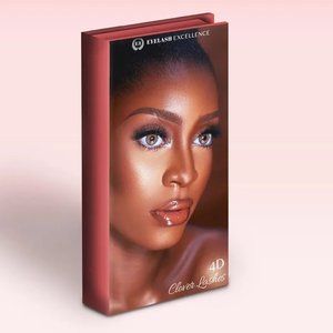 NIB - Eyelash Excellence Lucky 4D Clover Lashes - 0.05mm